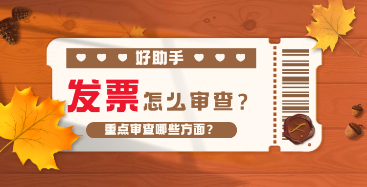 发票怎么审查？重点审查哪些方面？